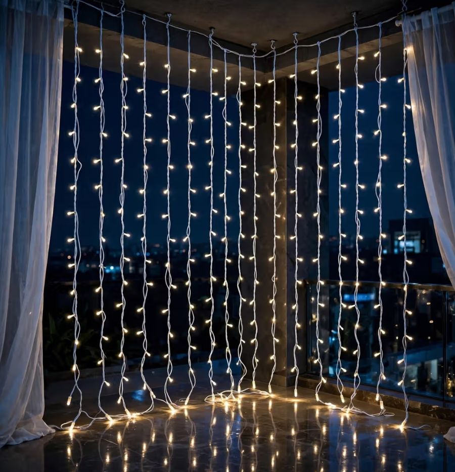 Quace 5W Decorative Pixel LED Lights (12m, Warm White)