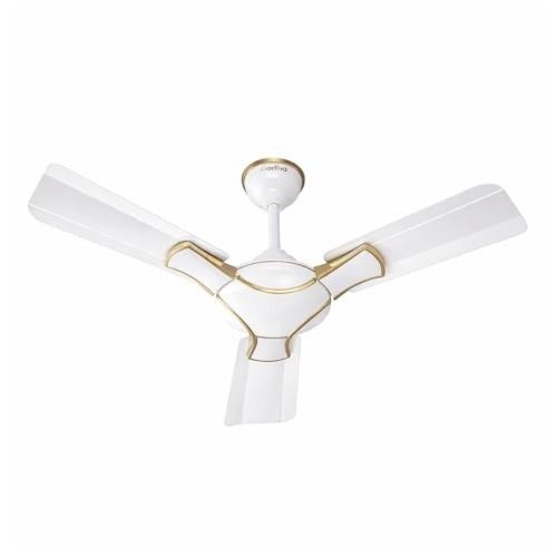 ACTIVA Corolla 900mm High Speed Ceiling Fan | 650 RPM 36-Inch Anti-Dust Fan (Pearl Ivory)