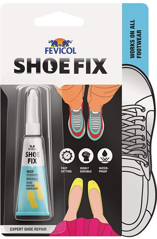 Shoefix 2 Gm | Expert Shoe repair glue | Fast, Waterproof & Durable Adhesive