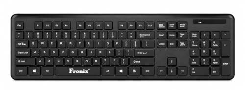 FKW501 Full Size Wireless Computer Keyboard with 1 Led Function | Black | 104-keys