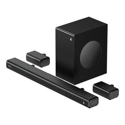 boAt Aavante Prime 5.1 5000D, Cinematic Dolby Audio, 500W Signature Sound,Home Theatre Soundbar Speaker (Premium Black)