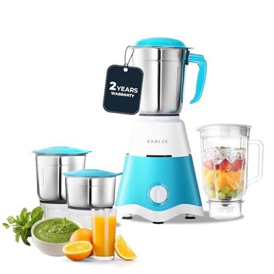 Cadlec BlendGenie 4 Jar 750 Watt Mixer Grinder