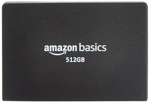 Amazon Basics 2.5 inch SATA Internal SSD 512 GB | Speed up to 560 MBps | Energy Efficient | Sleek & Lightweight