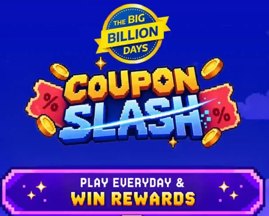 Flikart Game Coupon Slash from Oct 8 (8am-10pm)