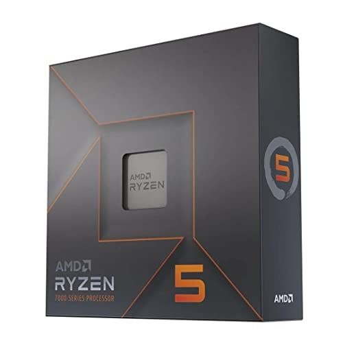 AMD Ryzen 5 7600X Desktop Processor (AM5, 6-Core, Up to 5.3GHz)