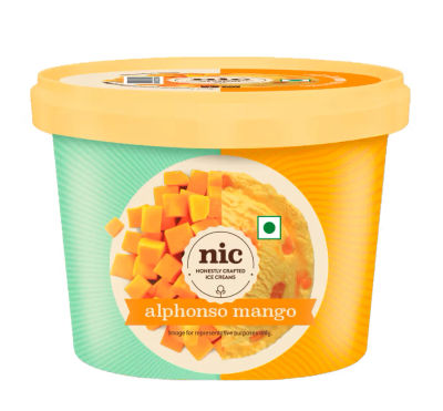 Instamart : NIC Ice Cream Mango Ice Cream Cup 100 ml