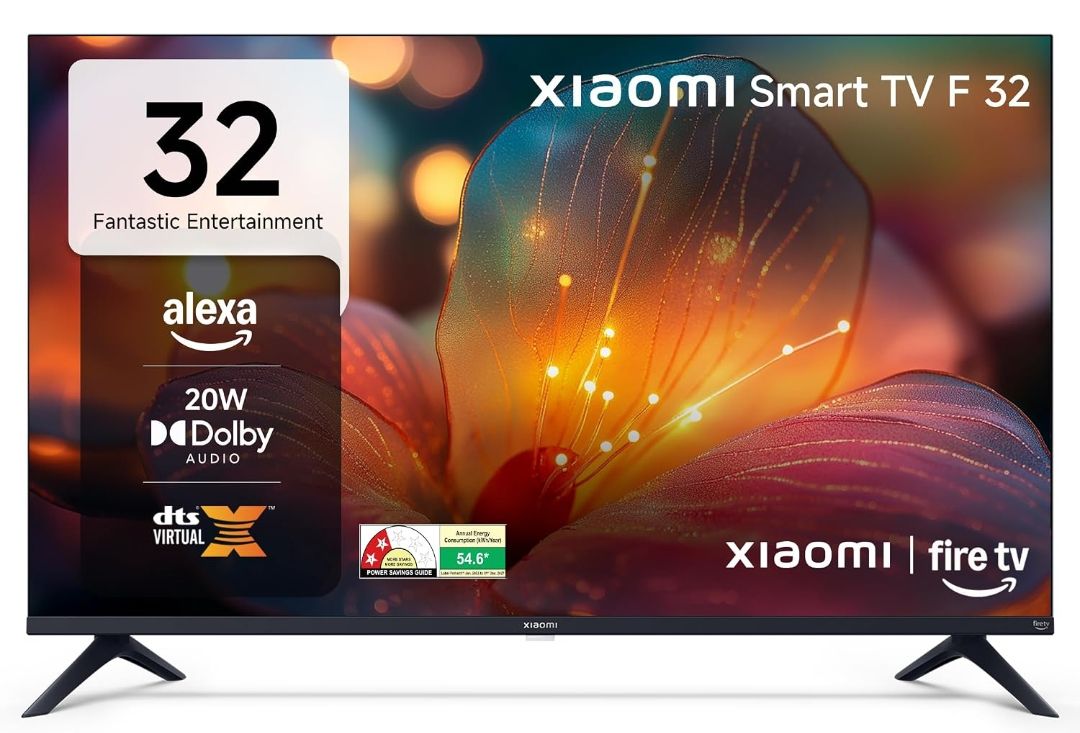 Xiaomi 80 cm (32 inch) Smartchoice F Series HD Ready Smart LED Fire TV L32MB-FIN
