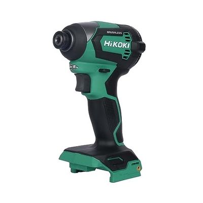 HIKOKI WH18DEF4Z Cordless Impact Driver, 18V, 175 Nm, 6.35mm Hex Bit Shank, 0-3100 RPM, High Responsive Trigger Switch, 1.5 Kg, Bare Tool