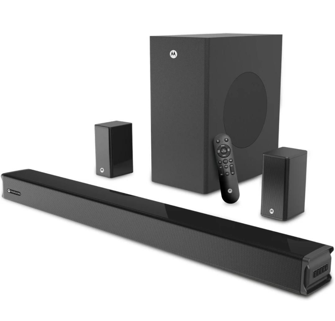 MOTOROLA AmphisoundX Vibe Dolby 550 W Bluetooth Soundbar on Flipkart