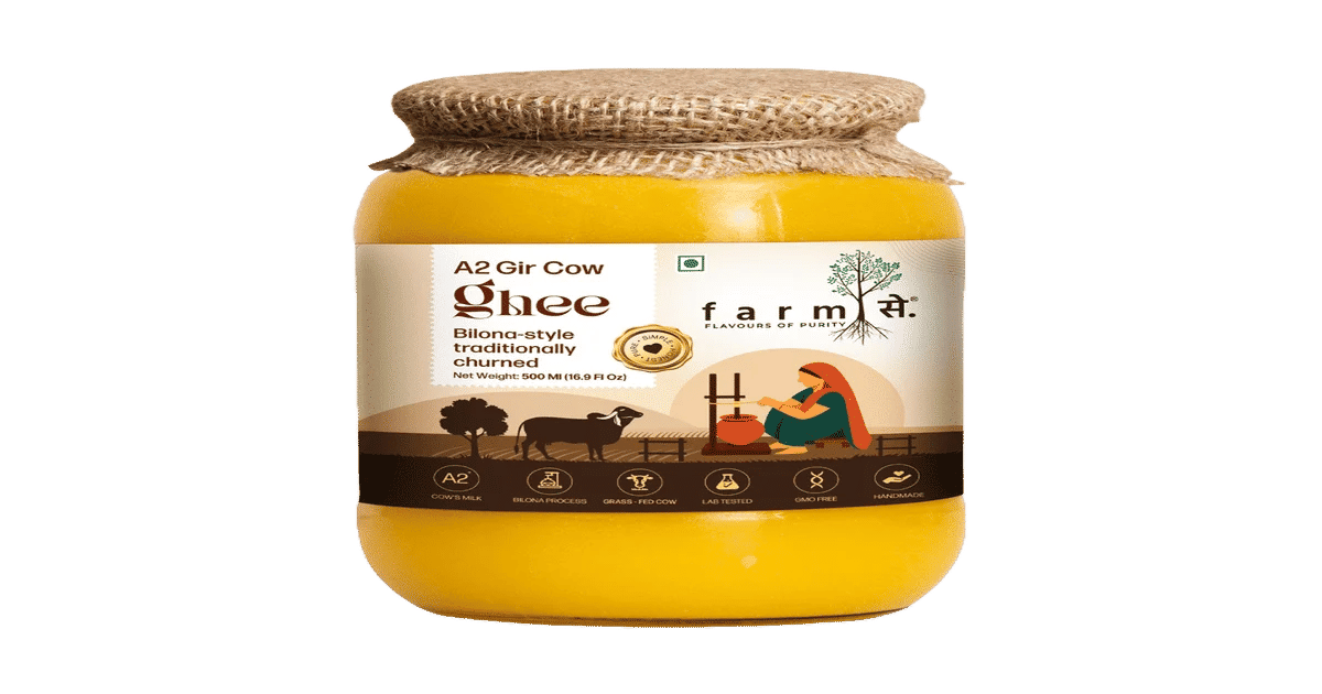 Check out FarmSe A2 GIR Cow Ghee
