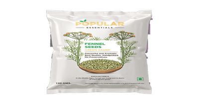 Popular Essentials Saunf - Fennel Seeds 100 g