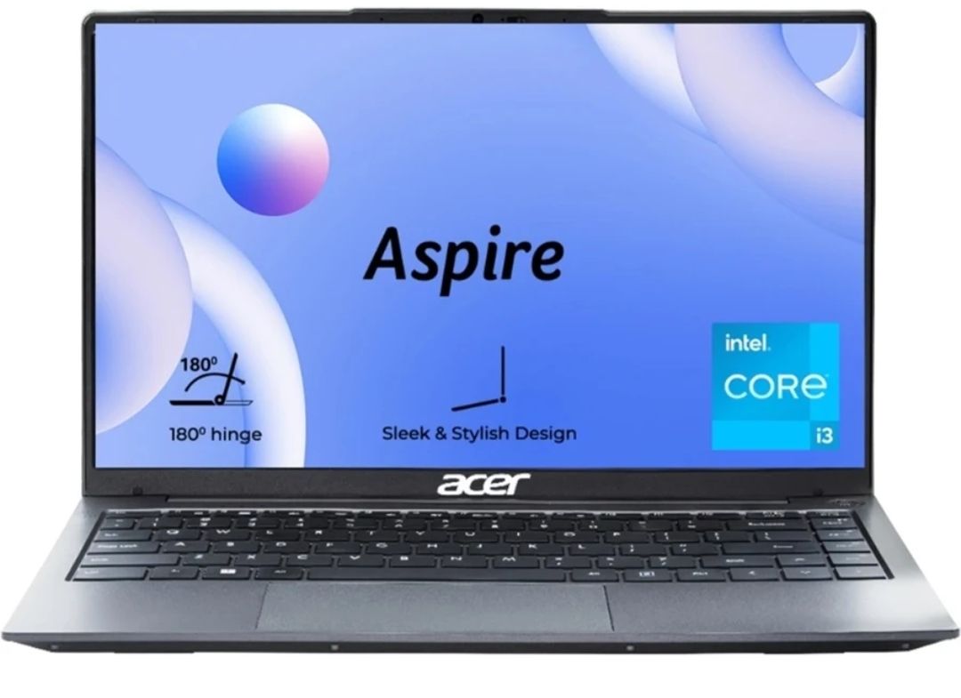 Acer Aspire 3 Intel Core i3 13th Gen 1315U - (8 GB/512 GB SSD/Windows 11 Home) A324-53 Thin and Light Laptop (14 inch, Steel Gray, 1.45 kg, With MS Office)