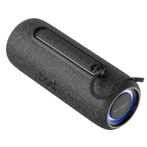 boAt Stone 350 Pro Plus 16W Signature Sound, Up to 8 Hours Playtime, IPX5 Resistance, Voice Assistant Wireless Bluetooth Speaker (Carbon Black)