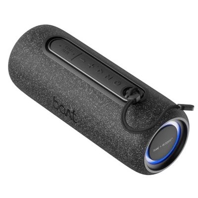 boAt Stone 350 Pro Plus 16W Signature Sound, Up to 8 Hours Playtime, IPX5 Resistance, Voice Assistant Wireless Bluetooth Speaker (Carbon Black)