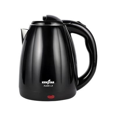 Kenstar KALDO 1.8 L Electric Kettle | 1350W | Cool-Touch Body | Black
