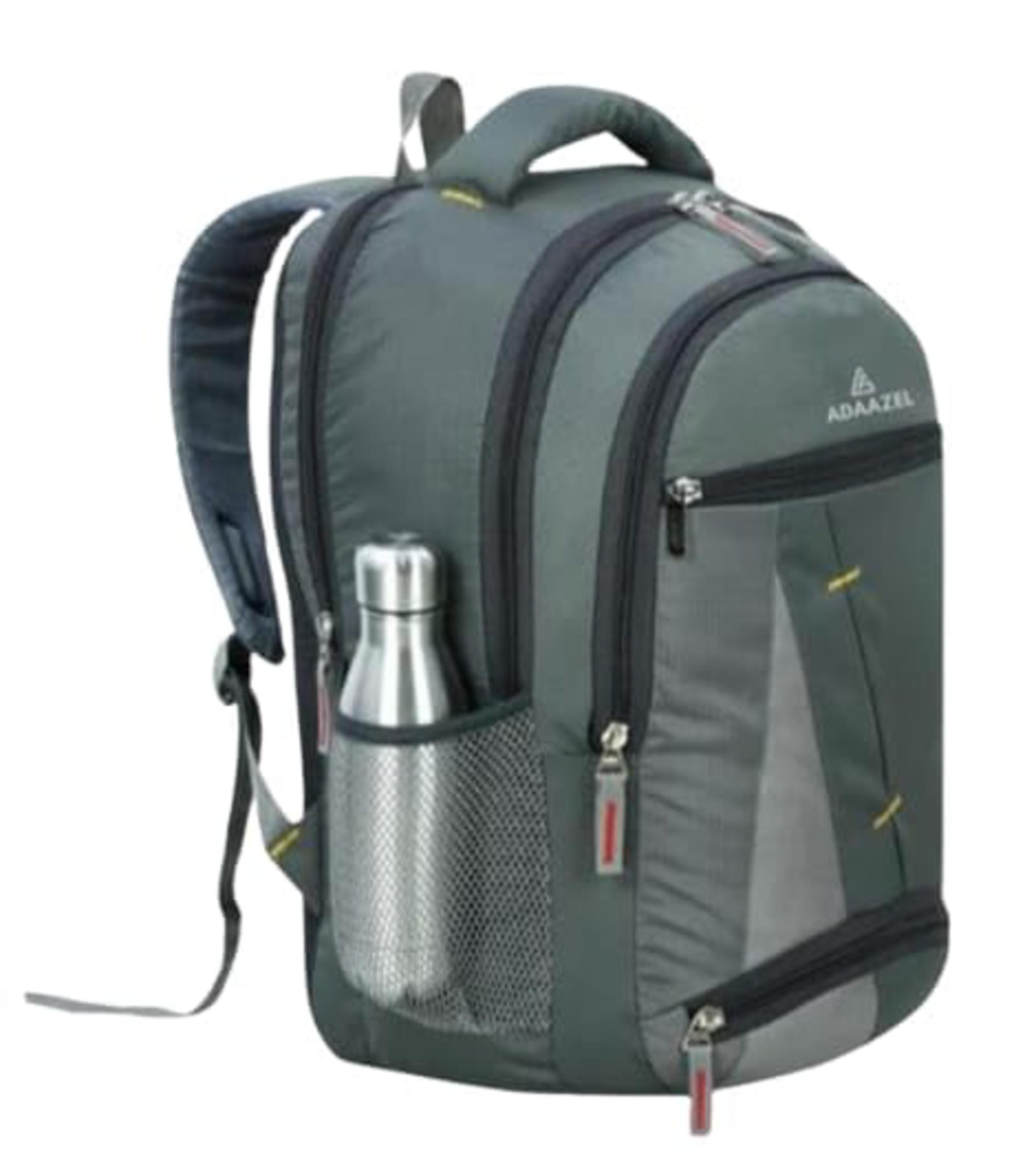 Adaazel Large 45 L Tiranga Durable Fancy Modern Unisex School Bags Ofice Bags Travel Laptop Bag Grey