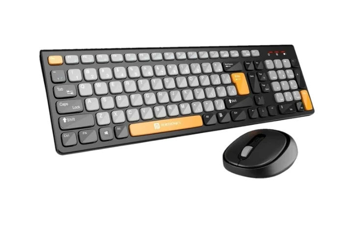 Portronics POR 2113 Wireless Standard Laptop Keyboard with Optical Mouse (Supercoin deal | Available on minutes also)