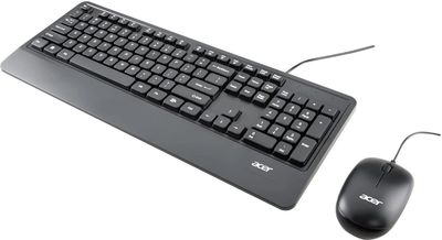 Acer Keyboard & Mouse Combo with Palm Rest Wired USB Standard Lap...more