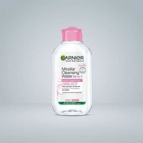 POP UPI - Garnier Skin Naturals, Cleansing Water, Hydrating & Soothing, Micellar Cleansing Water