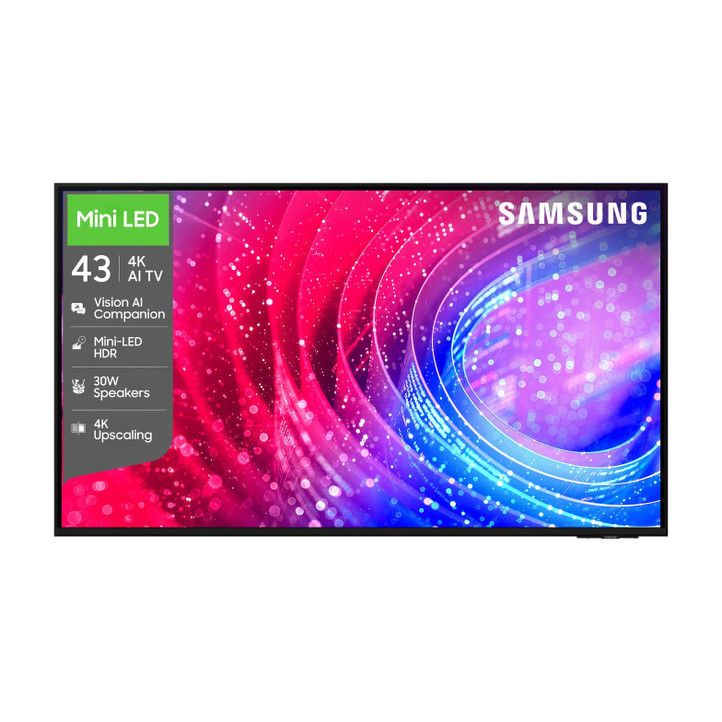 Samsung Vision AI 108 cm (43 inch) Ultra HD (4K) Mini LED Smart Tizen TV (2026 edition) UA43M2EHAULXL