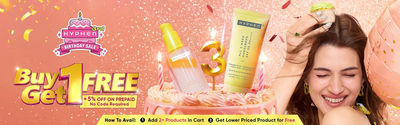 HYPHEN Birthday Sale | Buy 1 Get 1 FREE | + 5% on prepaid
