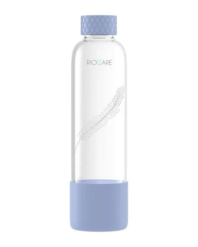 [Apply ₹315 Coupon] Rioware Purifa Pro 750ml Glass Water Bottle | Leak-Proof