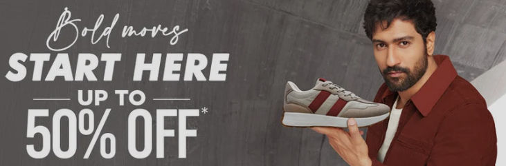 CampusShoes: Bold Moves Starts here - Get up to 50% Off