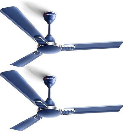 LONGWAY Wave P2 1200 mm/48 inch 400 RPM Ultra High Speed (Silver Blue, Pack of 2)