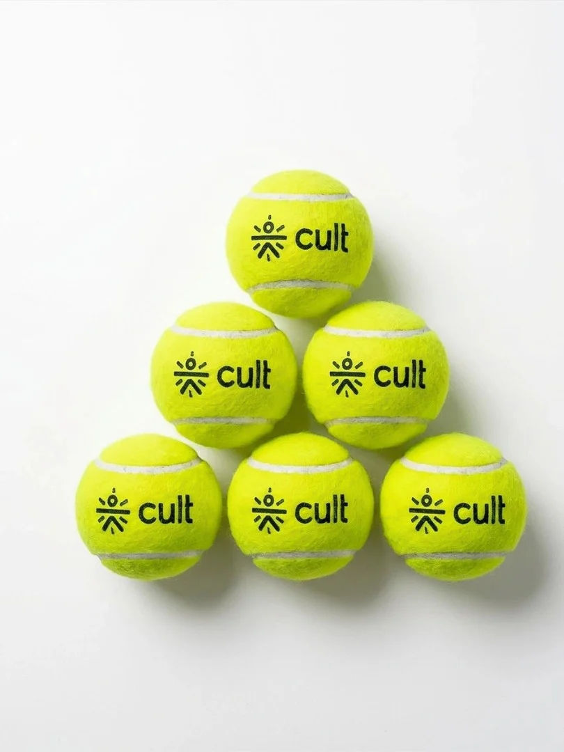 CULT Pack Of 6 Tennis Ball