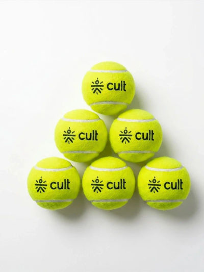 CULT Pack Of 6 Tennis Ball