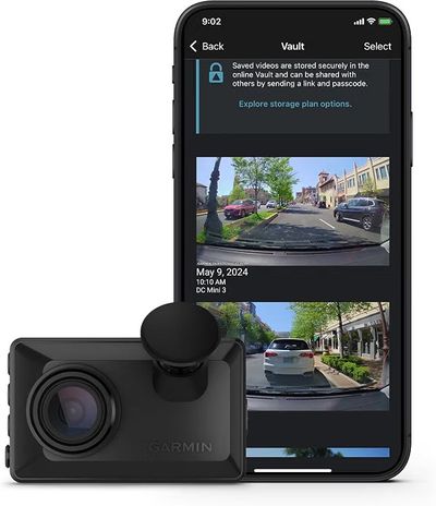Garmin Dash Cam™ X110, Compact 1080p HD Dash Cam with a 140-degree Field of View, Built in Clarity™ Polarizer