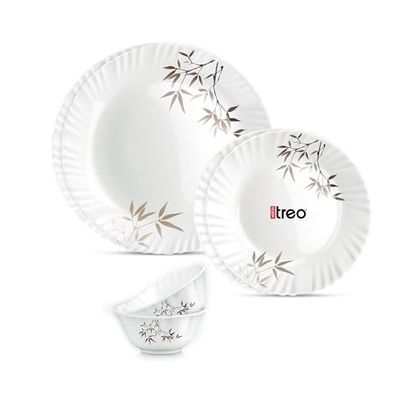 Treo by Milton Opalware Aurelia Arashi Dinner Set of 6 [15% Coupon]