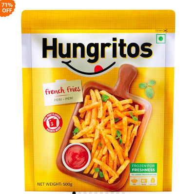 Hungritos Peri Peri French Fries (500gm) & Peri Peri Aloo Popcorn(350gm) on Amazon Now