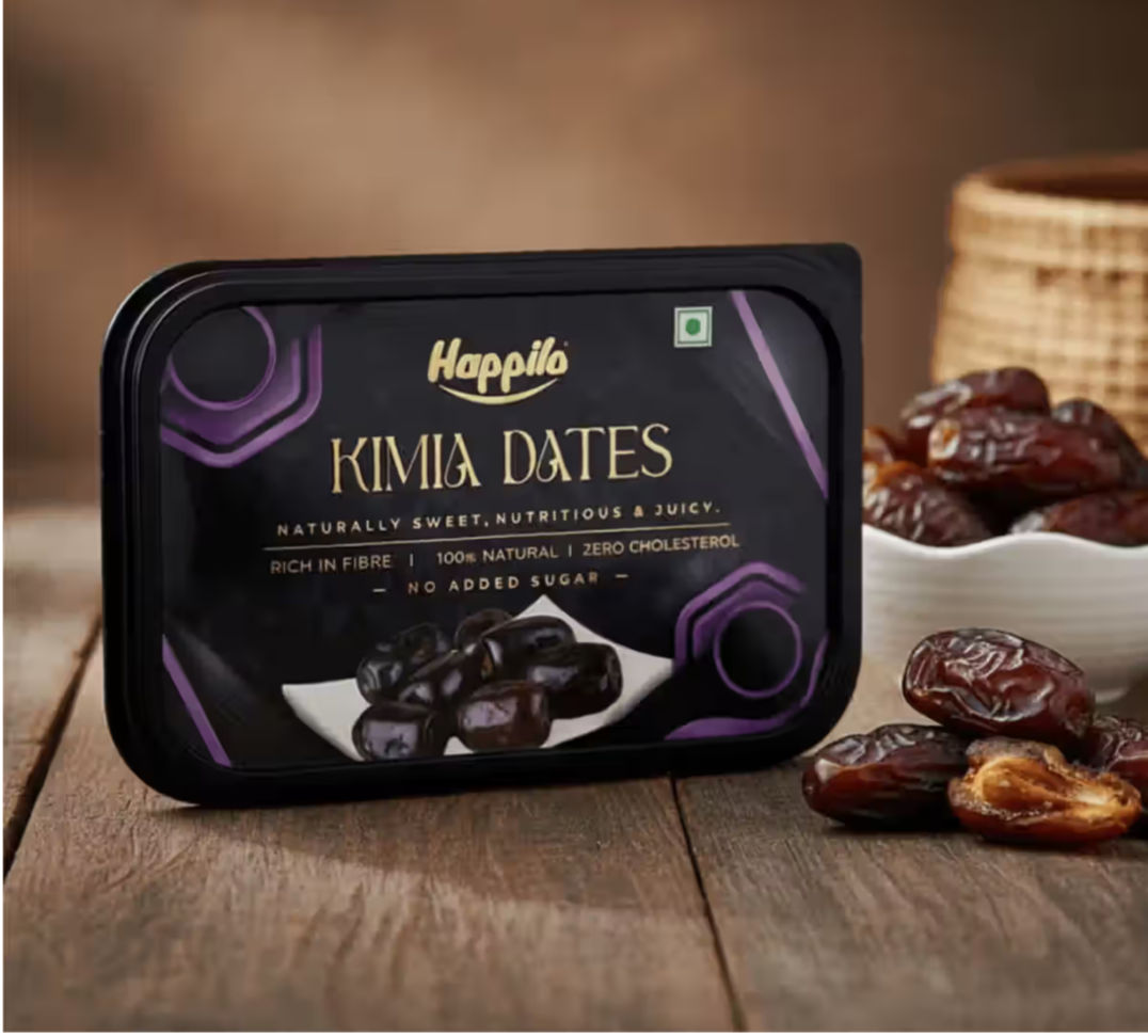 Instamart: Happilo Kimia Dates, Natural Premium Khajur 500g @77 & more