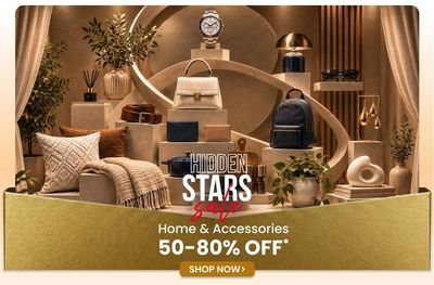 Ajio: Hidden Stars Sales - Home & Accessories upto 80% off
