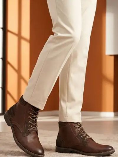 Upto 90% Off on El Paso Boots for Men in Trendy Styles at Myntra