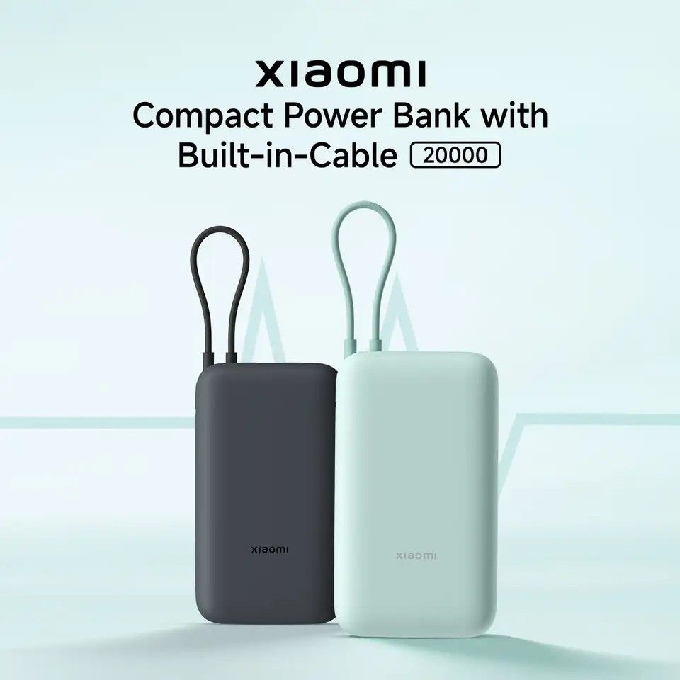 Mi 20000 mAh 22.5 W Compact Pocket Size Power Bank
