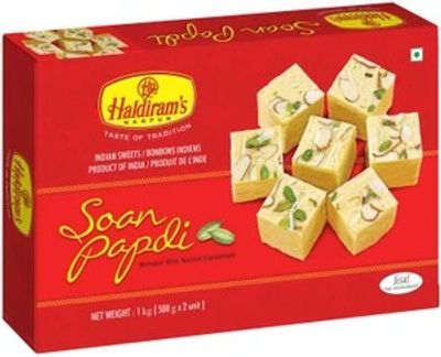 Haldiram's Soan Papdi Box (1 kg)
