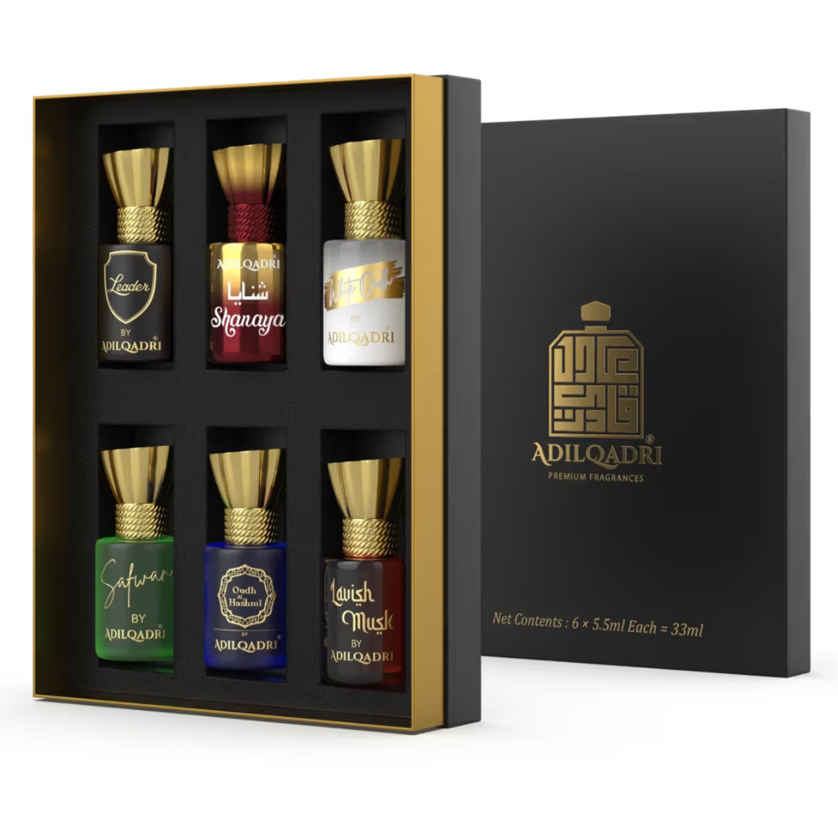 Zepto - Adilqadri Assorted Luxury Attar Combo Non Alcoholic Long Lasting Roll On Attar Perfume