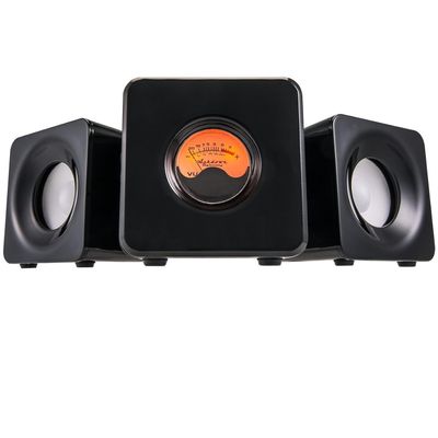 Meters m-CUBED-BLK Desktop Wireless, Bluetooth Speakers [Gloss Black, 20W] : Amazon.in: Electronics