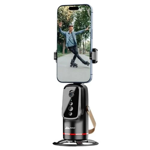 WeCool G2 AI Auto Face Tracking Tripod | 360° Rotation | 2200mAh | Android & iPhone