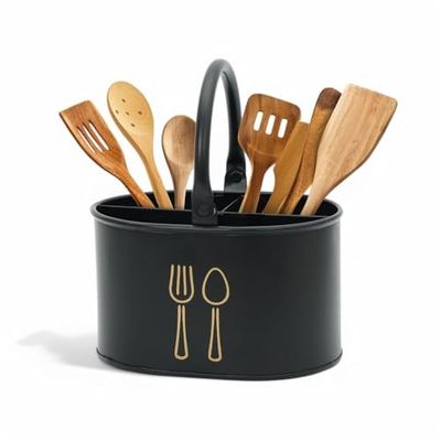 Clazkit Plastic Cutlery Holder for Kitchen Counter [Apply 50% coupon]