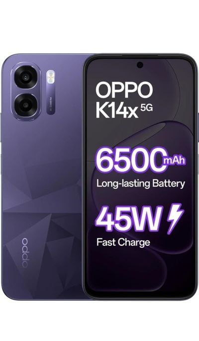 OPPO k14x 5g (6gb+128gb) (Prism Violet)
