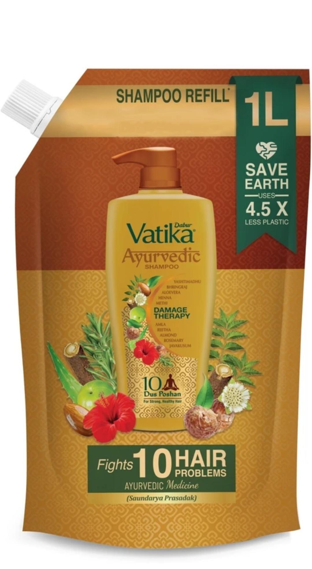 Dabur Ayurvedic Shampoo Refill Pouch