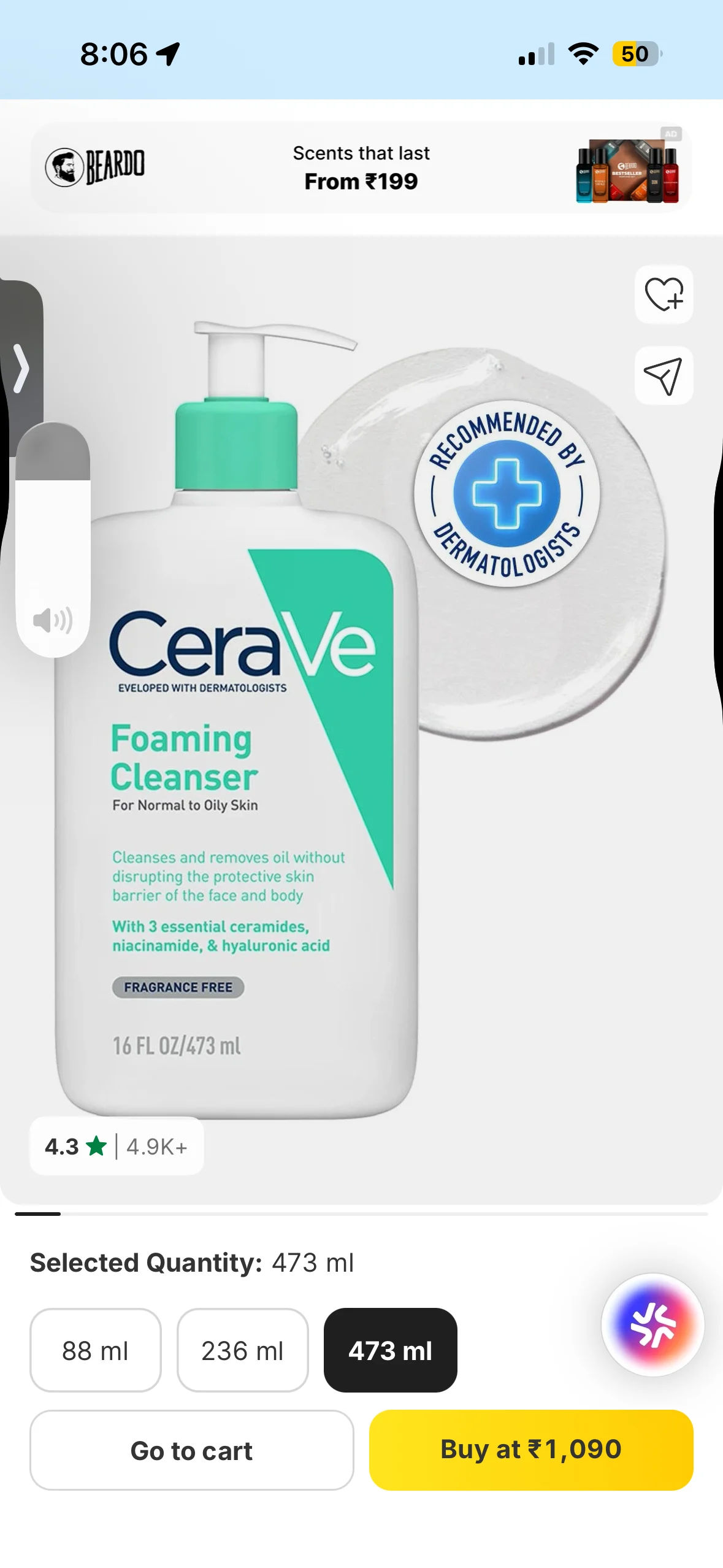 cerave ceraphil offer