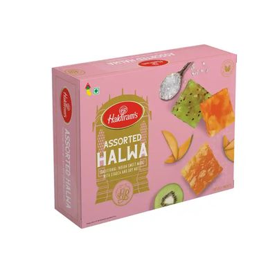 Zepto - Haldiram's Assorated Halwa 1 pack (400 g)