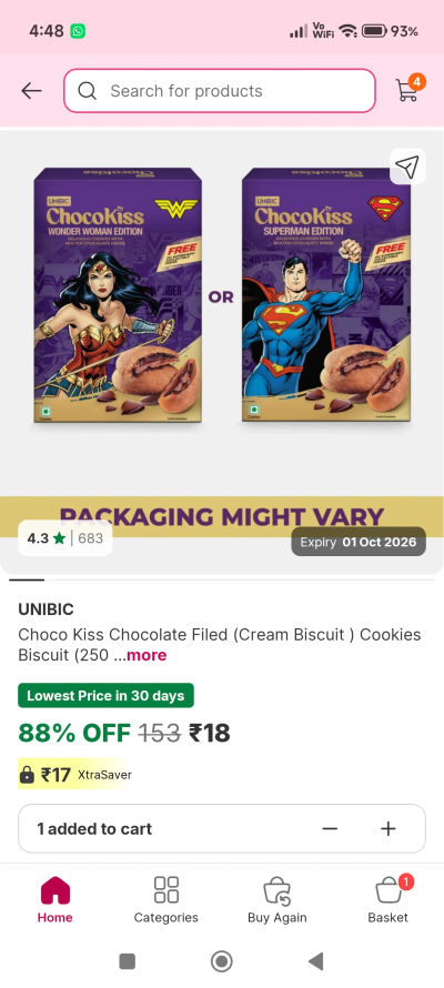 unibic biscuit