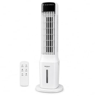 WelTherm 6L Tower Air Cooler with Remote & Touch Panel | Portable Ice Chamber Cooler for Room (WX-SWIFT)