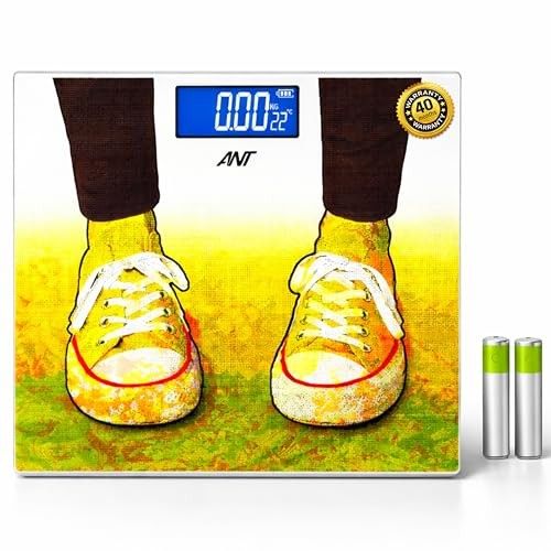 ANT Esports Flora Sports Digital Weighing Scale for Body Weight, 180kg Capacity