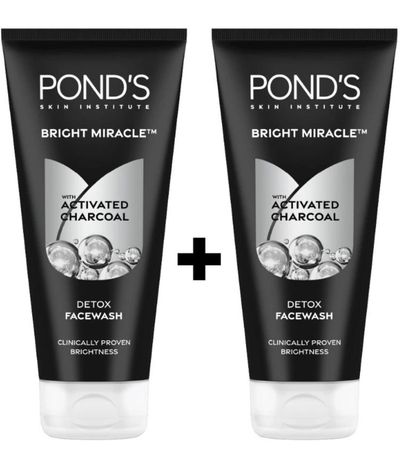 Ponds Pure Detox With Activated Charcoal PO2 Face Wash
